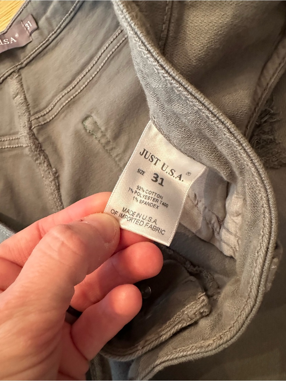 Distressed High-Rise Denim Shorts - Picture 3 of 5